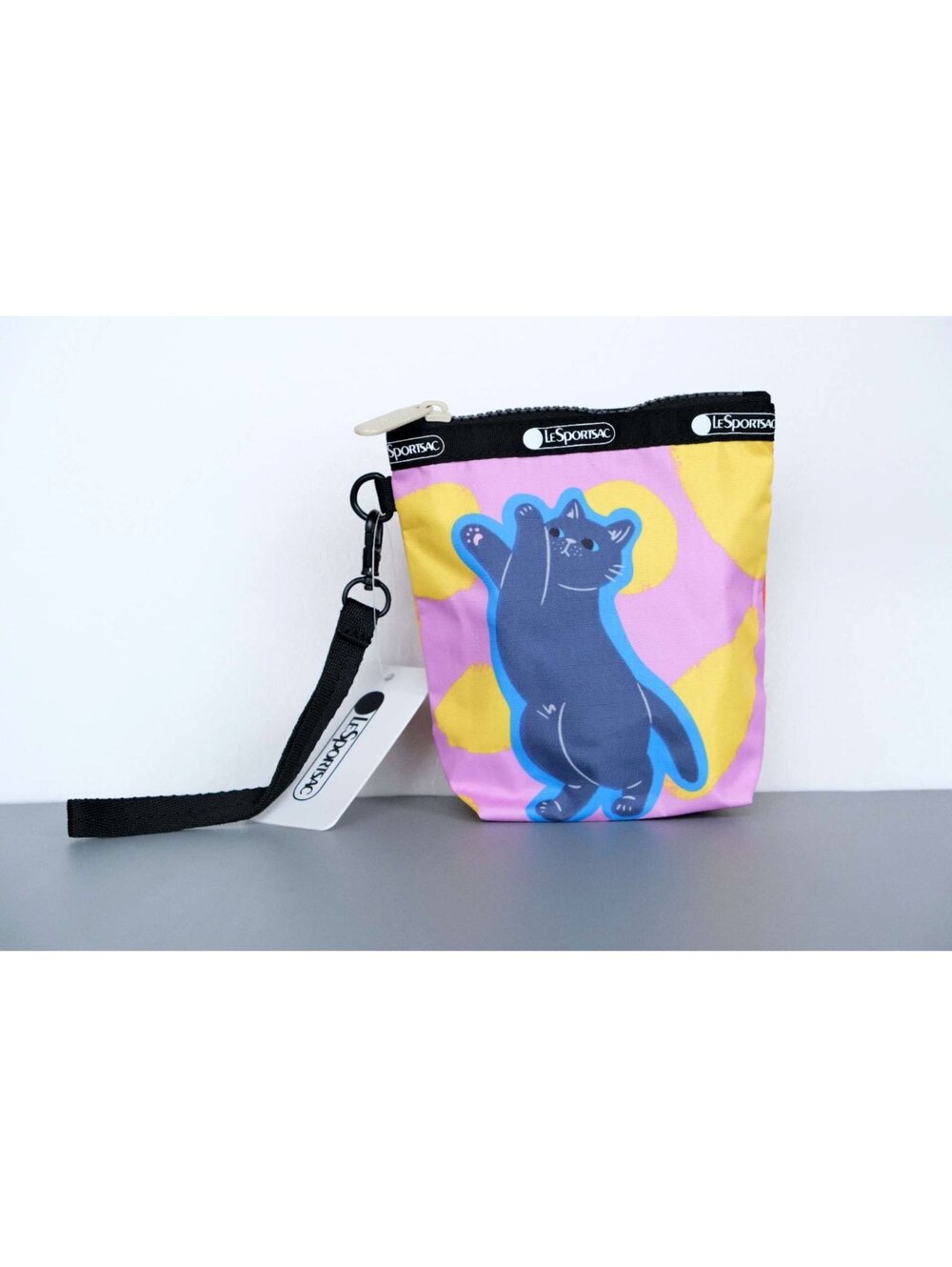 LeSportsac x Caicai R Cat Small Wristlet NWT - Picture 2 of 8